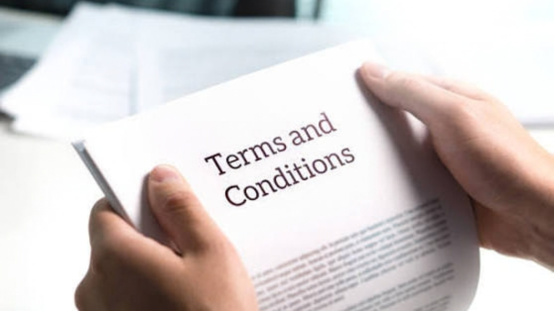 Terms and Conditions