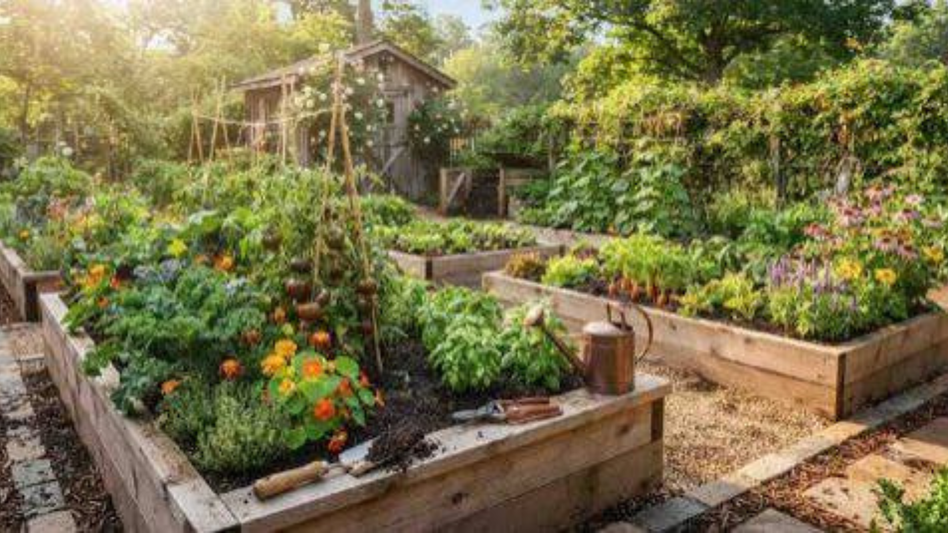 beginner home garden